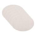 thumbnail image 1 of Unique Bargains Set of 6 Oval Placemats for Dining Table Decor Table Placemats Beige, 1 of 7