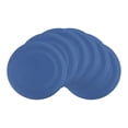 thumbnail image 1 of Unique Bargains Set of 6 Round Placemats for Kitchen Dining Table Decor Blue, 1 of 7