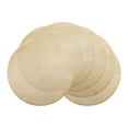thumbnail image 1 of Unique Bargains Set of 6 Round Washable Hollow Design Placemats Gold, 1 of 6