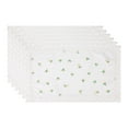 thumbnail image 1 of Unique Bargains Set of 6 Rustic Washable Table Mat Placemats with Lace Trim Beige, 1 of 6