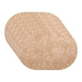 thumbnail image 1 of Unique Bargains Set of 6 Waterproof Heat Resistant Leather Placemats Khaki, 1 of 6