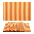 thumbnail image 1 of Unique Bargains Set of 6 Woven Placemats Washable Kitchen Mat Yellow, 1 of 6