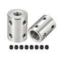 thumbnail image 1 of Unique Bargains Shaft Coupling 6mm to 10mm L22xD16 Robot Motor Wheel Rigid Coupler Connector, 1 of 3