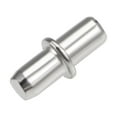 thumbnail image 1 of Unique Bargains Shelf Bracket Pegs 5x16mm Stainless Steel Cylindrical Shape Shelf Holder Support Pins for Furniture Bookcase 20Pcs, 1 of 4