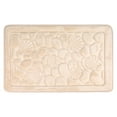 thumbnail image 1 of Unique Bargains Shell Pattern Bath Mat Memory Foam Non-Slip Bath Rugs Khaki 20" x 32", 1 of 6