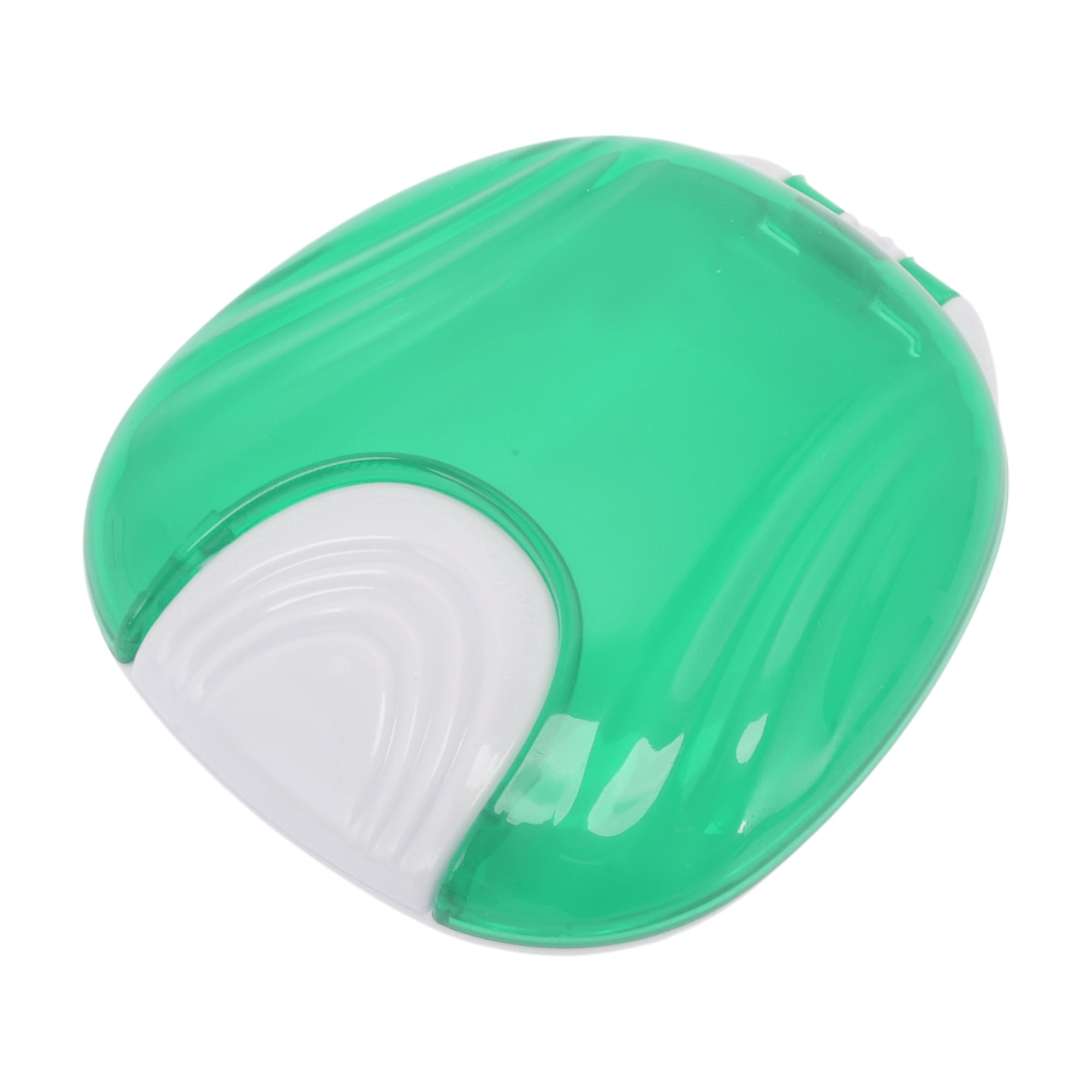 Unique Bargains Shell-shaped Braces Box 1 Pc Dark Green