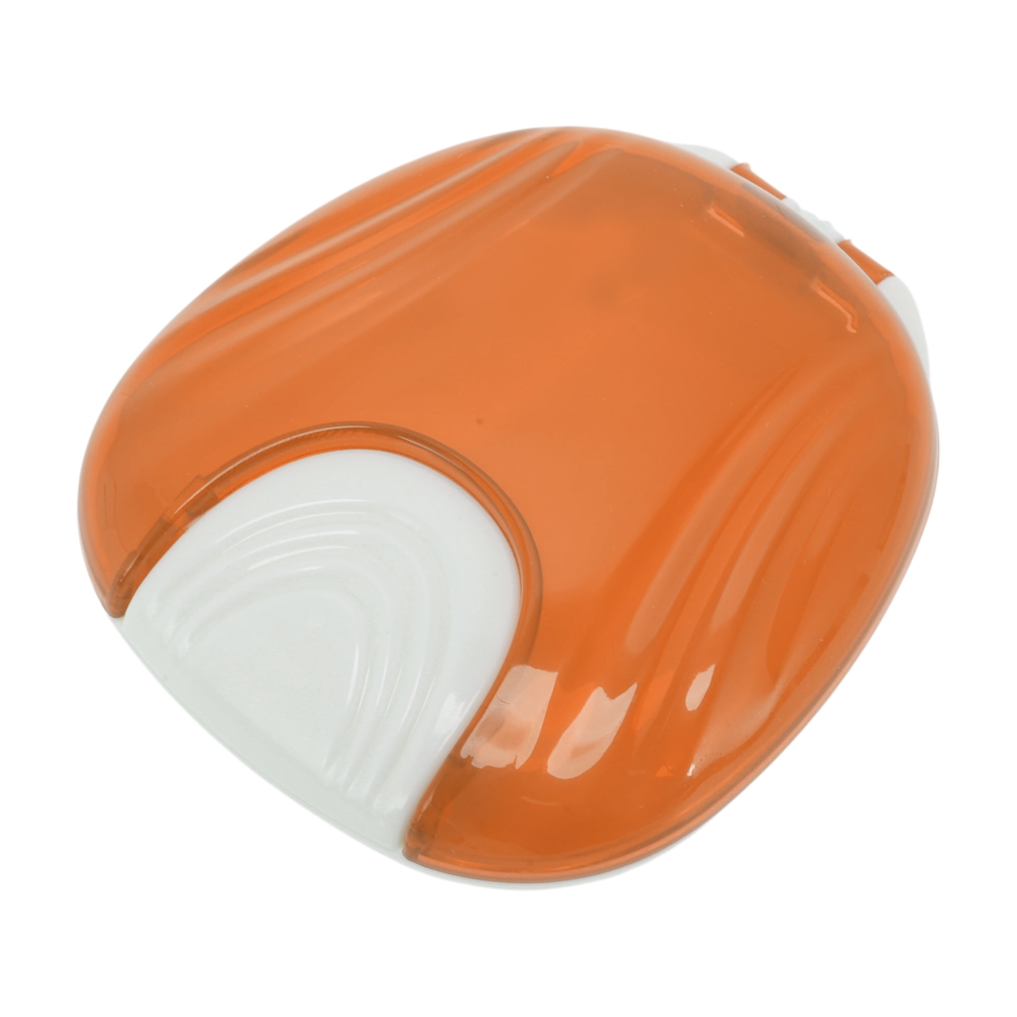 Unique Bargains Shell-shaped Braces Box 1 Pc White, Orange