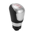 thumbnail image 1 of Unique Bargains Shift Knob 6 Speed Manual Stick Shifter Knob for Ford Focus MK2 FL 08-11 Plastic Black Silver Tone Red, 1 of 7