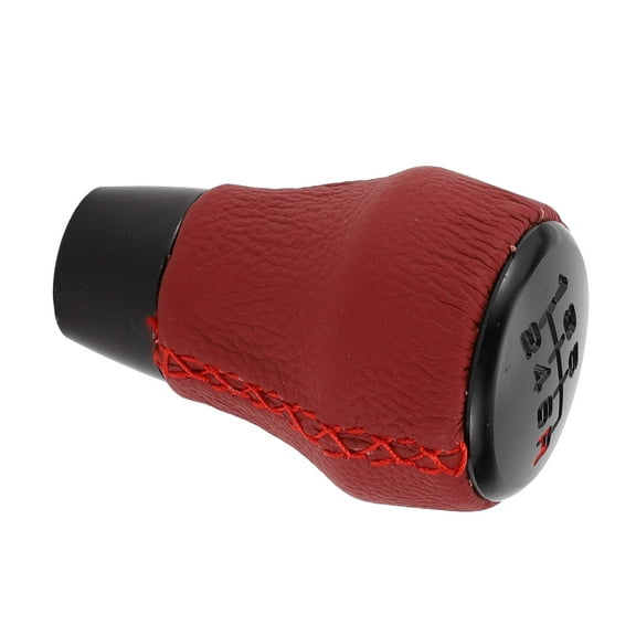 Unique Bargains Shift Knob 6 Speed Manual Stick Shifter Knob for Honda Civic Type R Hatchback 1719 Plastic Red Black