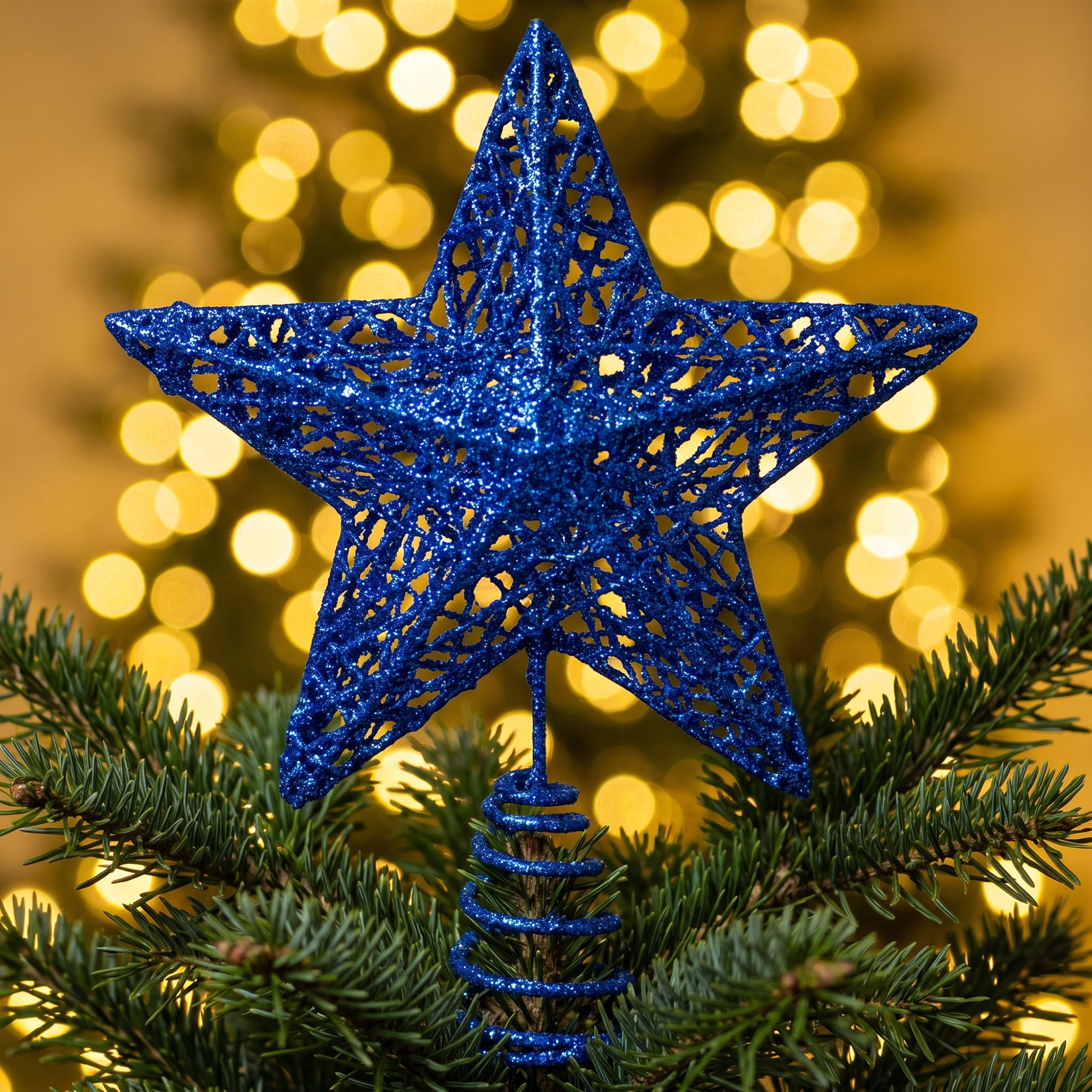 Shimerping Unique Bargains Shimmering Astral Crest Luxury Spring Tree Toppers ...