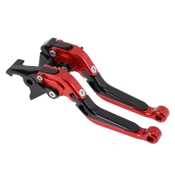 Unique Bargains Short Long Brake Clutch Levers for Honda NC700/NC750 S/X 2016-2020 Adjustable Motorcycle Handlebar Brake Lever Aluminum Alloy Red Head Black Handle