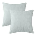 thumbnail image 1 of Unique Bargains Short Plush Solid Living Room Decorative Pillow Covers (2 Count) Gray 18" x 18", 1 of 6