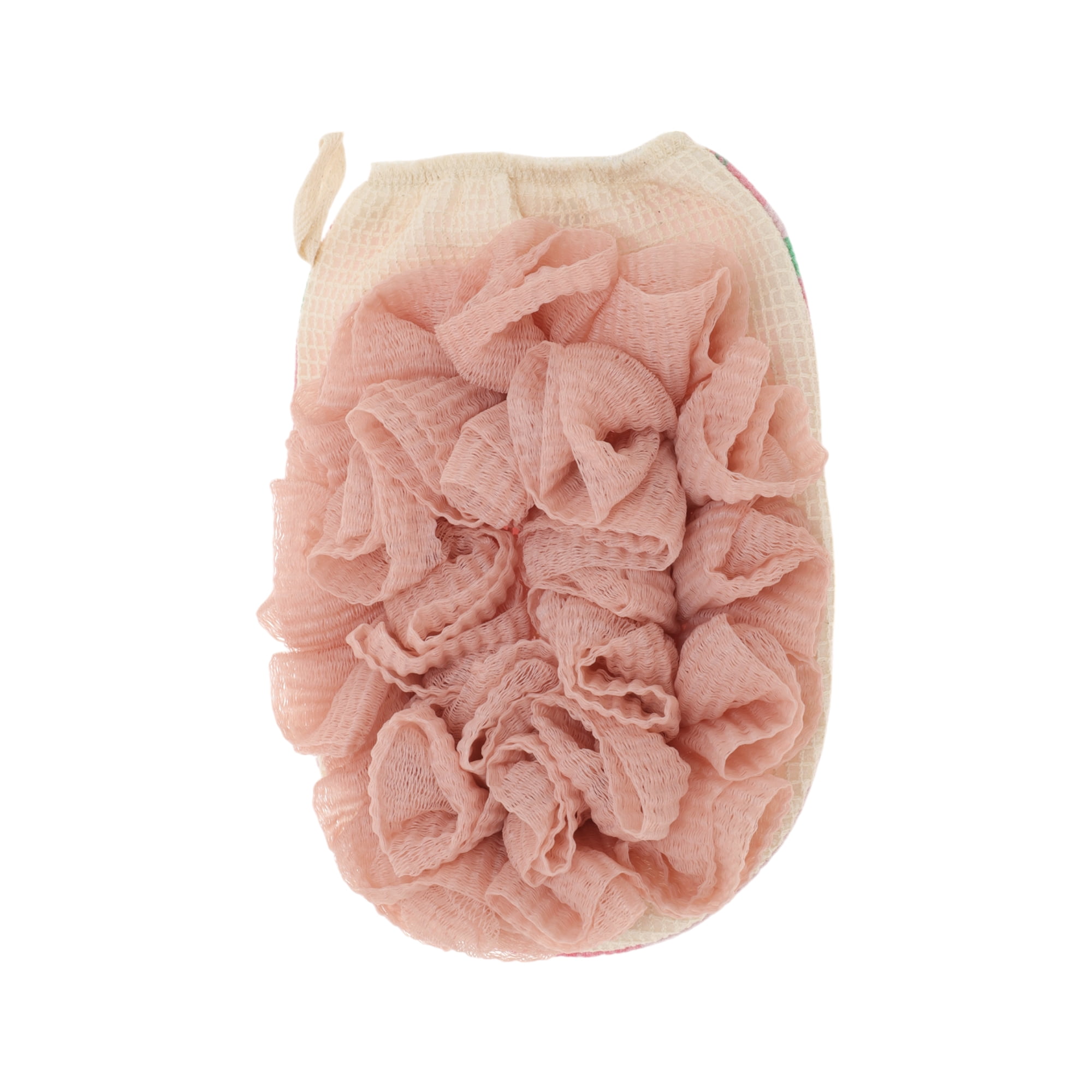 Unique Bargains Shower Gloves 7.48"x5.51" Pink