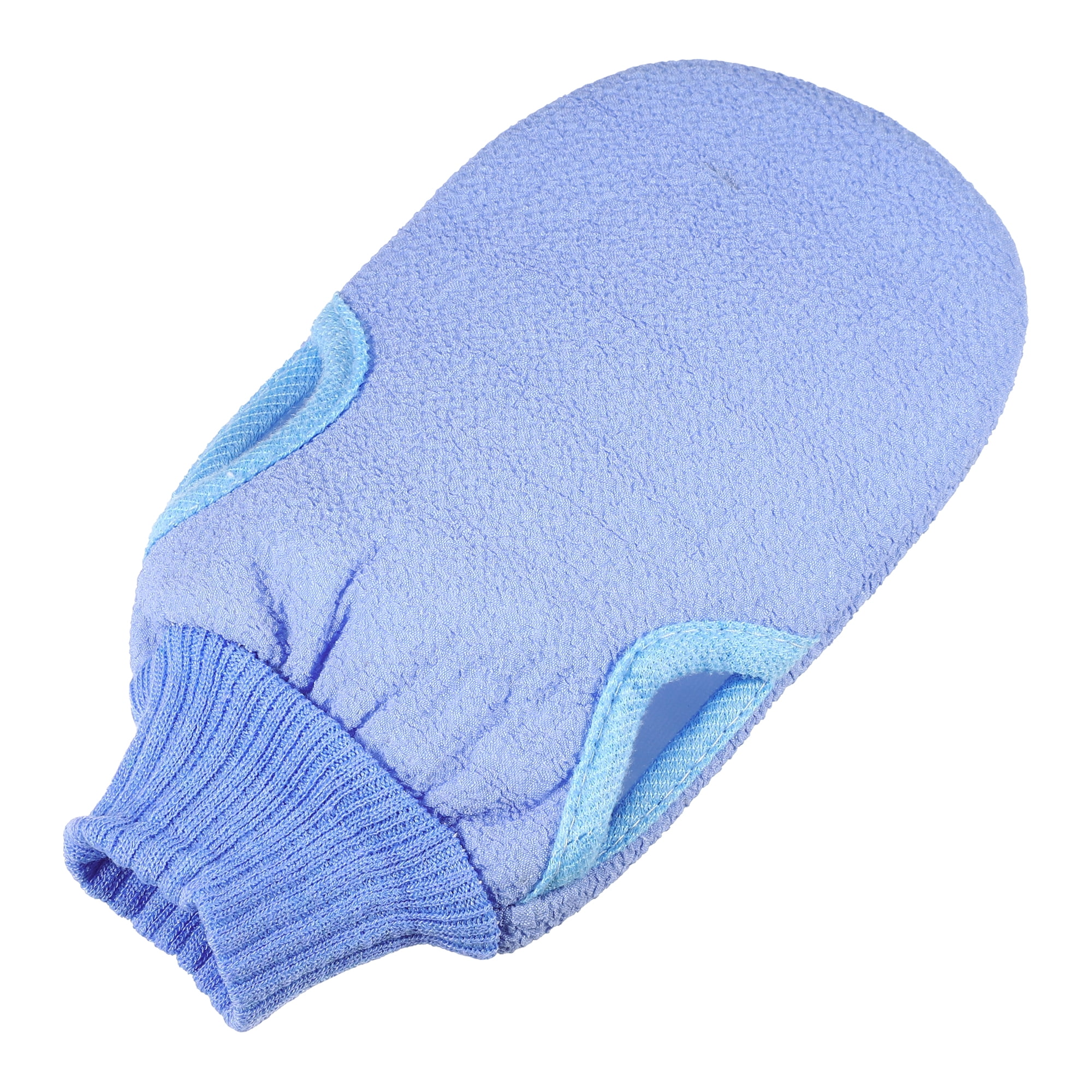 Unique Bargains Shower Gloves for Bathroom 1Pc Blue