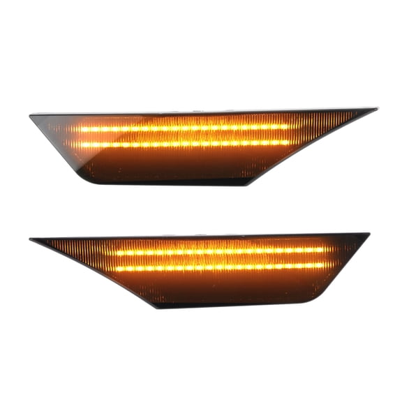 Unique Bargains Side Fender Marker Light for Honda 10th Gen Civic 2016-2021 LED Side Fender Repeater Light Housing Front Bumper Side Turn Signal Lamp Replacement