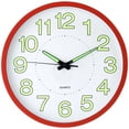thumbnail image 1 of Unique Bargains Silent Non Ticking Battery Operated Wall Clock Red, 1 of 6