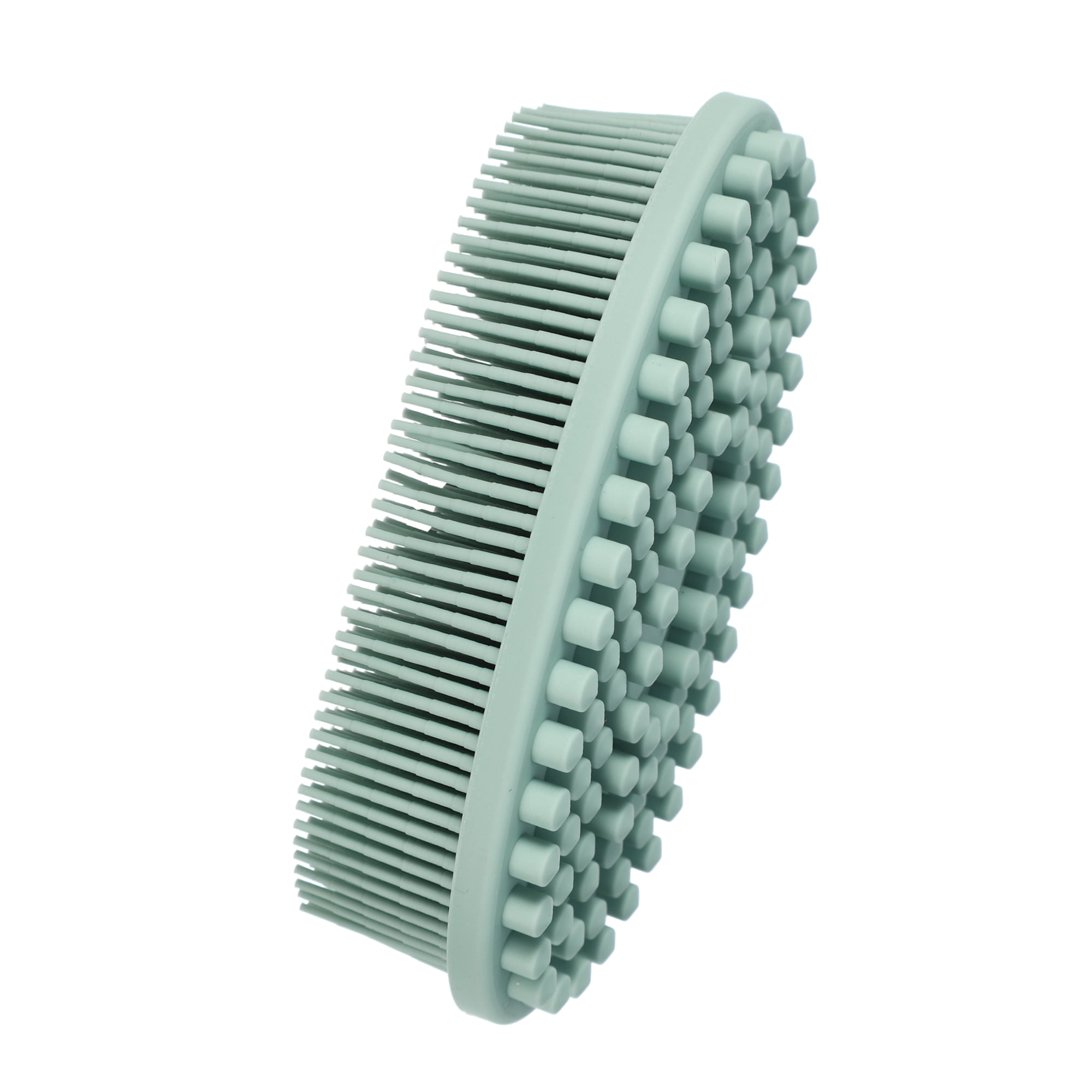 Unique Bargains Silicone Body Scrubber 2 in 1 Body Brush Skin Massage ...