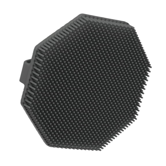 Unique Bargains Silicone Body Scrubber Exfoliating Shower Scrubber with Non-slip Hand Strap for Use in Shower Gray