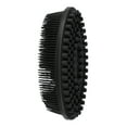 thumbnail image 1 of Unique Bargains Silicone Body Scrubber Soft Shower Exfoliating Brush Black, 1 of 7