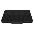thumbnail image 1 of Unique Bargains Silicone Easy Clean Slope Design Dish Drying Mat Black 15.7*12.6*0.8 inch, 1 of 6
