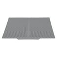thumbnail image 1 of Unique Bargains Silicone Easy Clean Waterproof Kitchen Drying Mat Gray 16.7*13.0 inch, 1 of 6