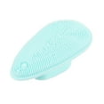 thumbnail image 1 of Unique Bargains Silicone Face Scrubber Exfoliator Cleansing Brush Blue, 1 of 7