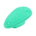 thumbnail image 1 of Unique Bargains Silicone Face Scrubber Exfoliator Cleansing Brush Green, 1 of 7