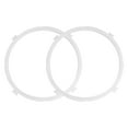 thumbnail image 1 of Unique Bargains Silicone Gasket Sealing Ring Replacement Inner Dia 8.7 Inch Fits 5/6 Models 2pcs, 1 of 7