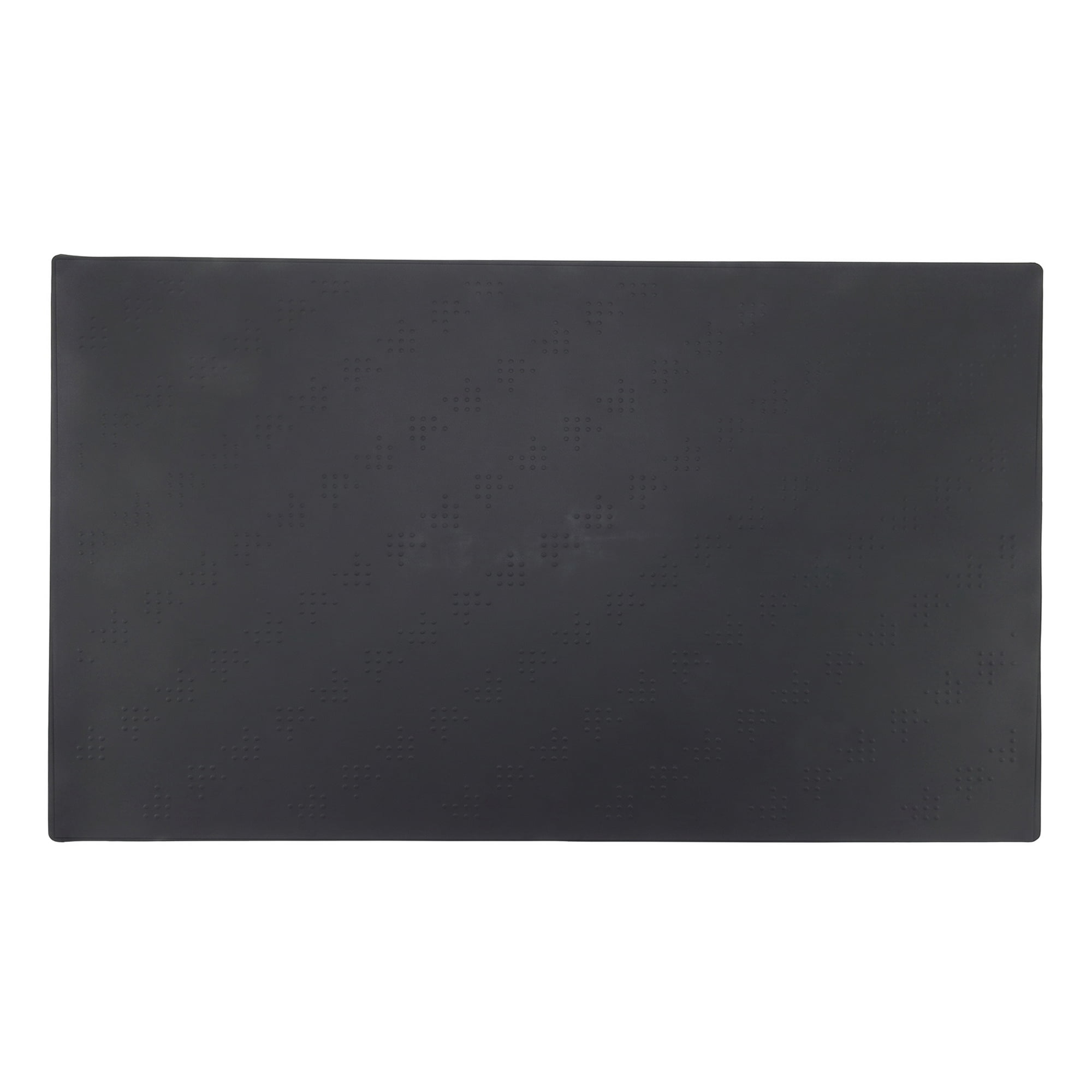 Unique Bargains Silicone Heat Resistant Countertop Protector Pad Mat Black 27.6"x16.5"