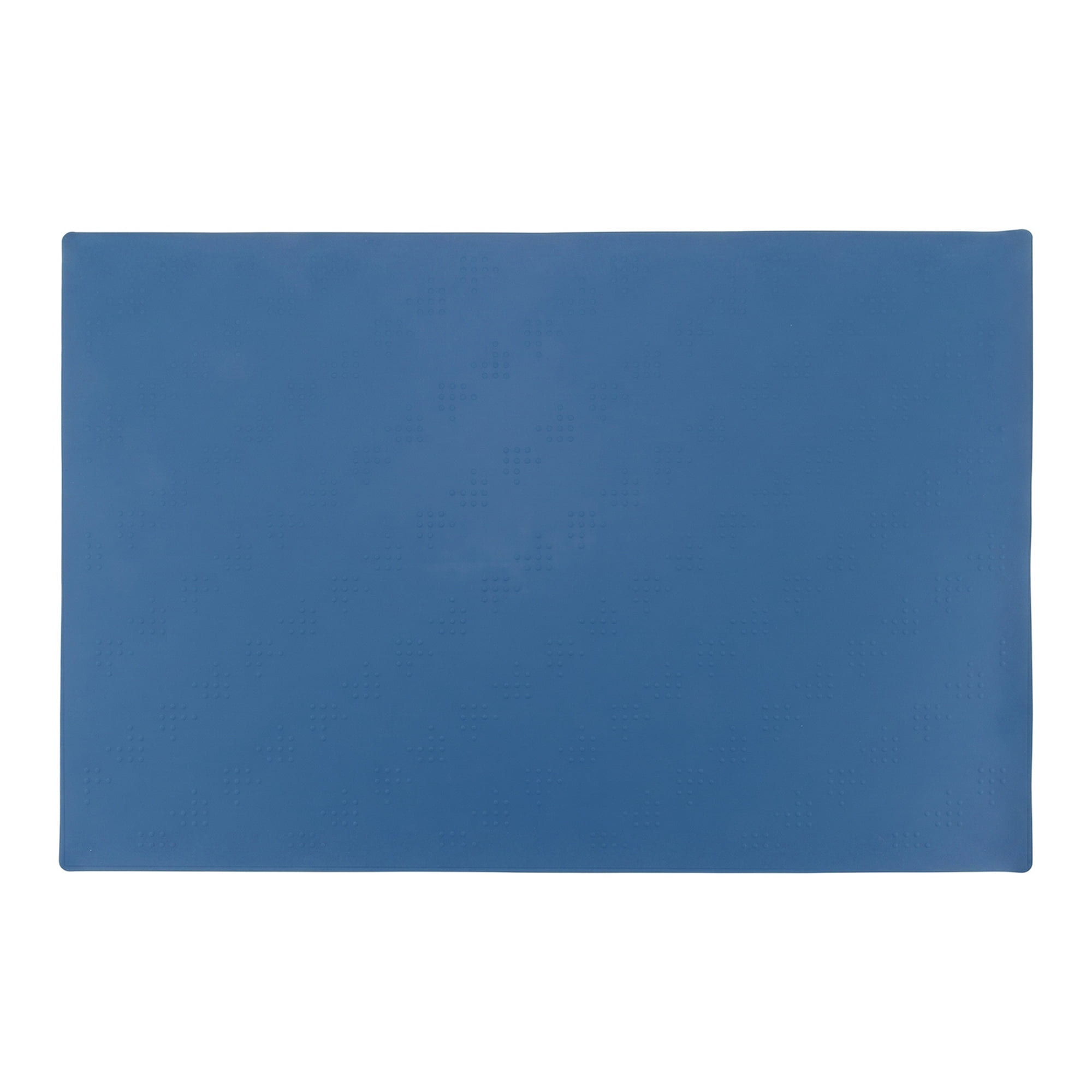 Unique Bargains Silicone Heat Resistant Countertop Protector Pad Mat Blue 35.4"x23.6"