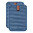 thumbnail image 1 of Unique Bargains Silicone Heat Resistant Trivets Non Slip Hot Pads Blue 2Pcs, 1 of 6