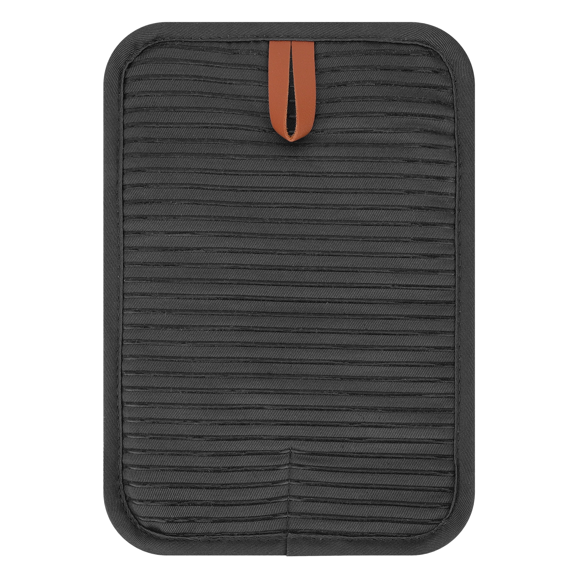 Unique Bargains Silicone Heat Resistant Trivets Non Slip Hot Pads Gray 1Pcs
