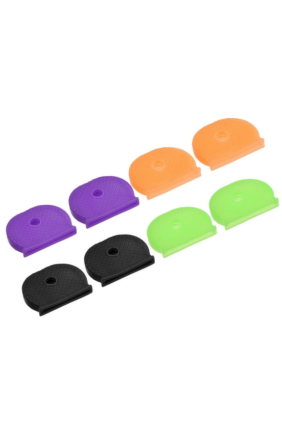 Silicone Keys ID Sleeve Identifier Key Cap Cover Tags 4 Color 16 Pack