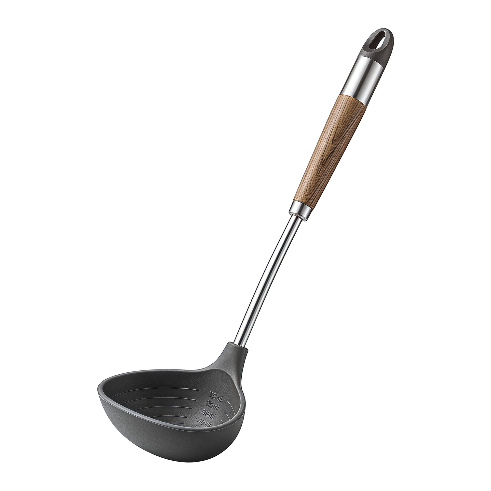 Unique Bargains Silicone Non Stick Cookware Heat Resistant Soup Spoon A 14.3"x3.8"
