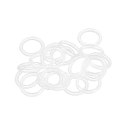 Unique Bargains Silicone O-Rings, 9mm Inner Diameter, 13mm OD, 2mm Width Seal Gasket 20pcs