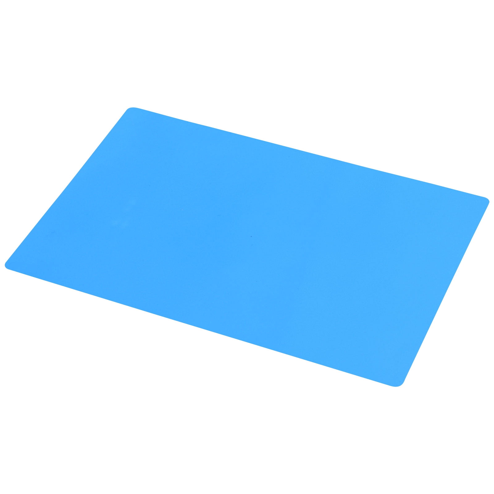 Unique Bargains Silicone Resin Casting Crafts Pad NonSlip Nonstick Sheets Protector Blue 24"x16"