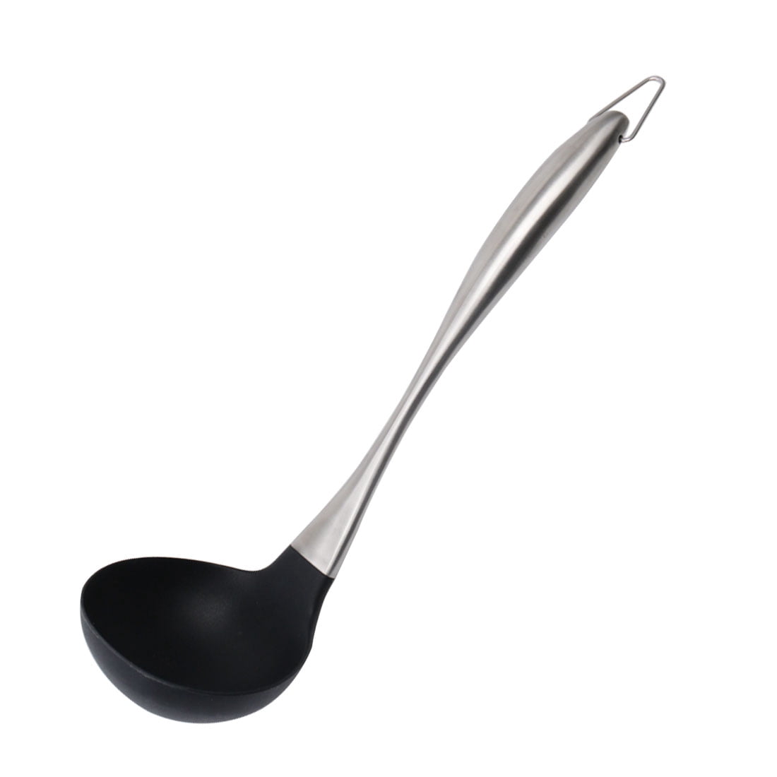 Unique Bargains Silicone Soup Ladle Stainless Steel Handle for Kitchen Cookware