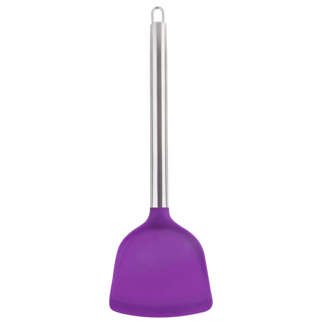 Unique Bargains Silicone Spatula 4 Pieces Heatproof Non Stick Turner Purple