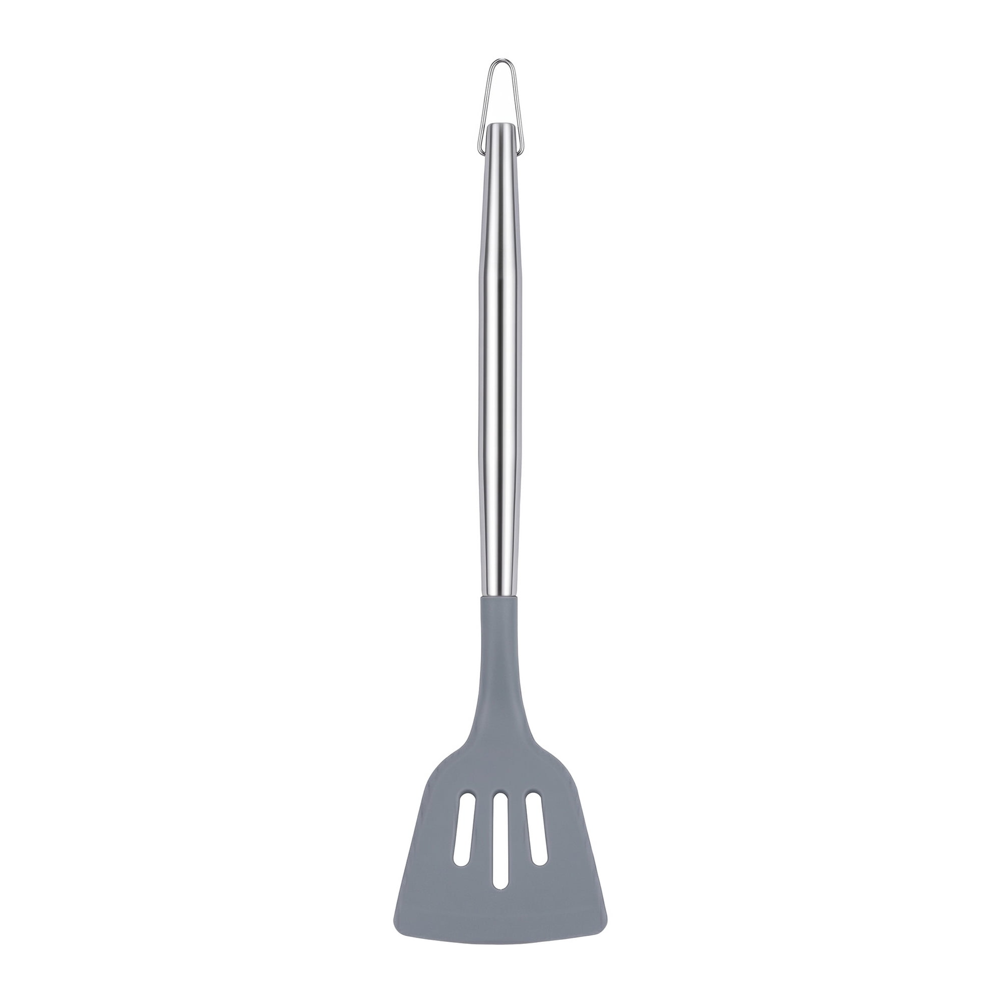 Unique Bargains Silicone Spatula Set with Heat-Resistant Cooking Tools Black1 13.8x3.1 in