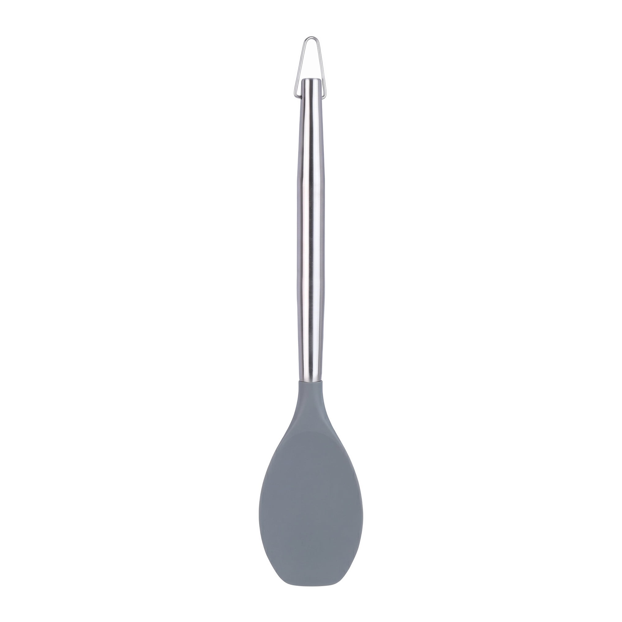 Unique Bargains Silicone Spatula Set with Heat-Resistant Cooking Tools Gray 13.8x2.8 in