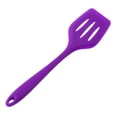 thumbnail image 1 of Unique Bargains Silicone Turner 4 Pieces Heat Resistant Non Stick Turner Purple, 1 of 7