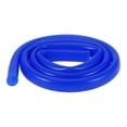 thumbnail image 1 of Unique Bargains Silicone Vacuum Tubing Hose Automotive Vacuum Line High Temperature 5.5Ft 9/16" 14mm ID 2.5mm Thickness 1 Pcs Blue 130PSI Max Pressure, 1 of 6