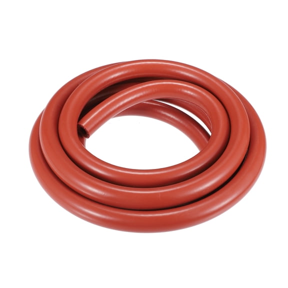 Unique Bargains Silicone Vacuum Tubing Hose Line Automotive Vacuum Hose Engine Air Intake Red ID 12mm 9.84ft Length