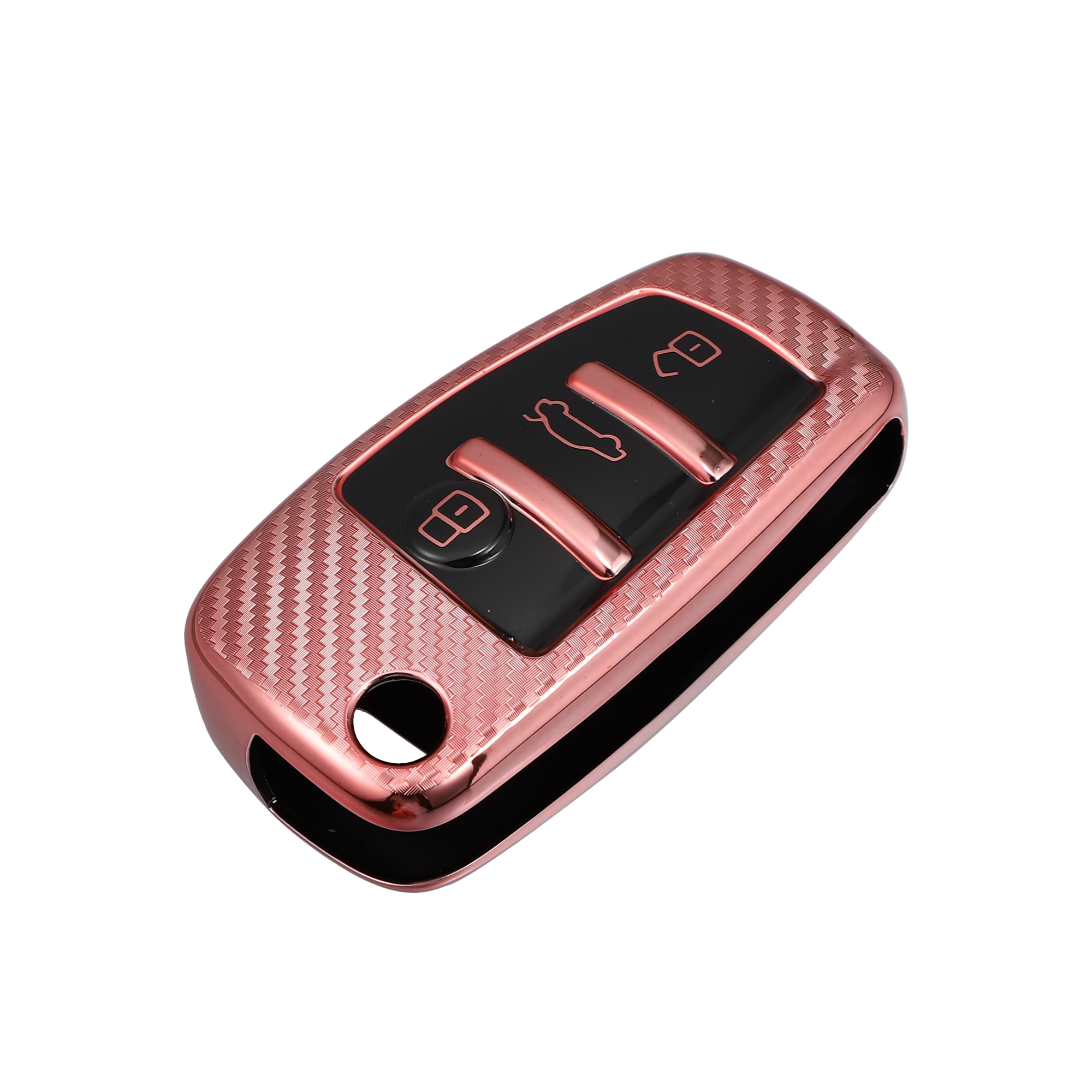 Unique Bargains Silicone for Smart Key Fob Case Cover for Audi A3 A1 A3 ...