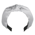 thumbnail image 1 of Unique Bargains Silk Knotted Headband Hairband for Women Gray 1.2 Inch Wide 1 Pcs, 1 of 7