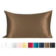 thumbnail image 1 of Unique Bargains Silk Pillowcase for Hair 1Pcs Coffee Color Standard, 1 of 8
