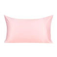 thumbnail image 1 of Unique Bargains Silk Pillowcase for Hair 1Pcs Pink Travel, 1 of 8