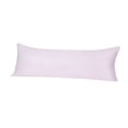 thumbnail image 1 of Unique Bargains Silky Satin Zippered Body Pillow Cover, 21" x 48", Lavender Gray, 1 of 7