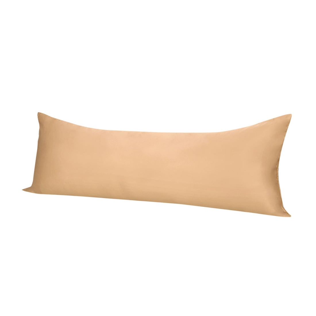 Unique Bargains Silky Satin Zippered Body Pillow Cover, 21" x 54