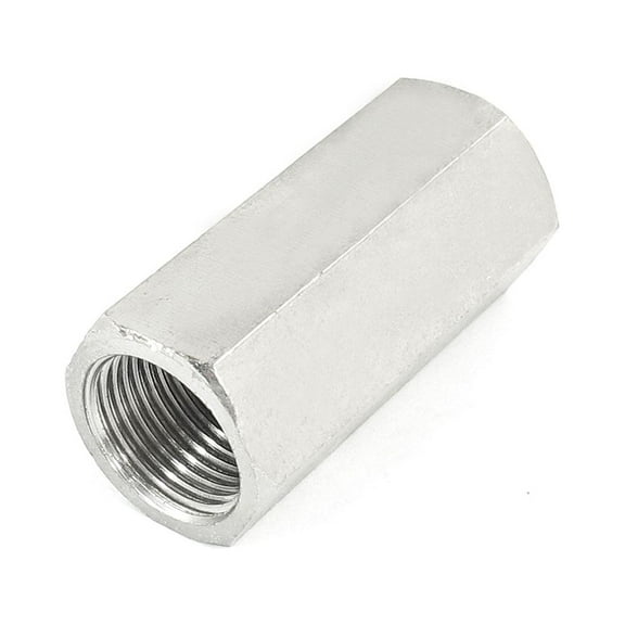 Unique Bargains Silver Tone Solid Brass Straight Single Way Check Valve